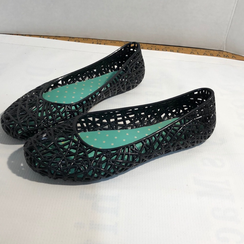 Jelly slip on shoes